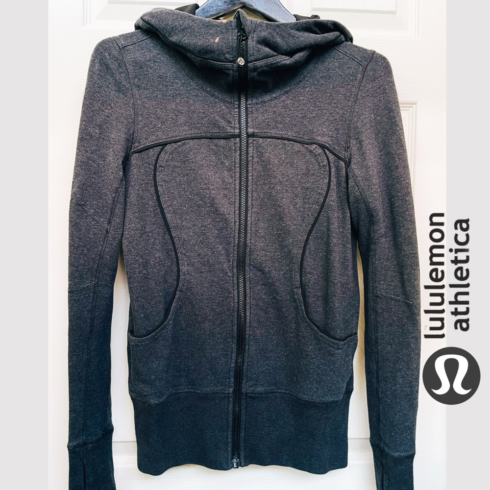 Lululemon Long Scuba Zip Hoodie SIZE 6